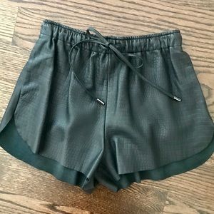 Bec and Bridge Leather Shorts